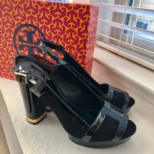 Tory Burch Gemma platform heels